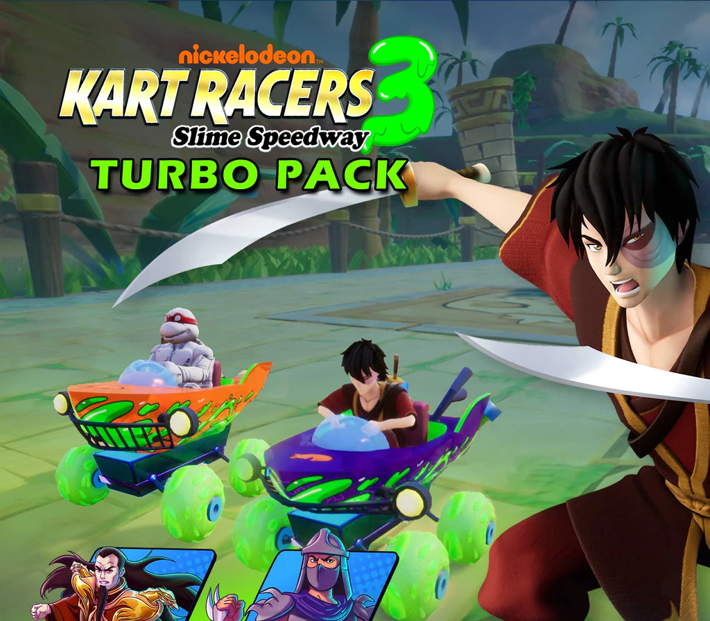 Nickelodeon Kart Racers 3 - Slime Speedway Turbo Pack DLC PC Steam Ключ