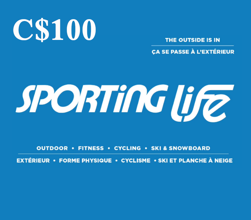 Sporting Life CAD 100 Подарочная карта CA