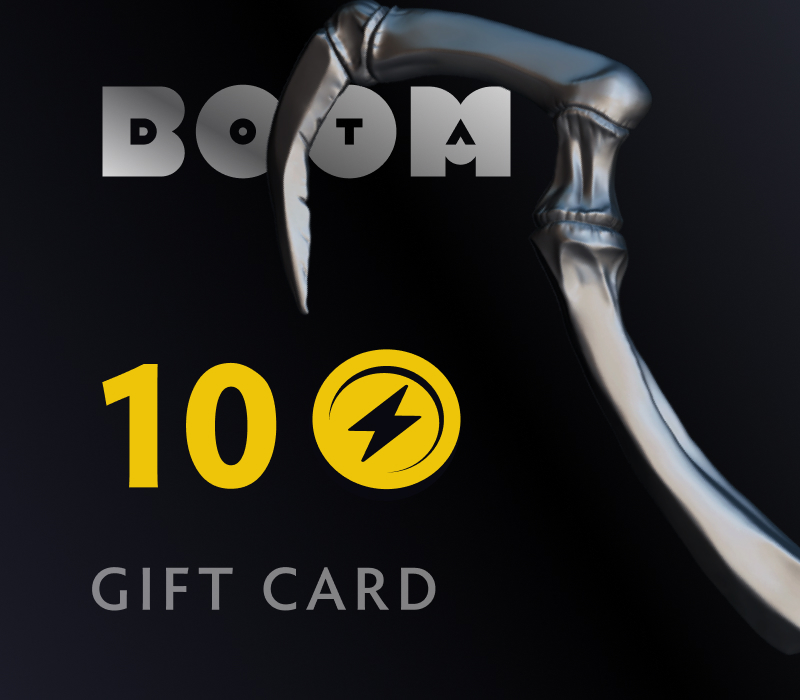 DOTABOOM.GG $10 Подарочная карта