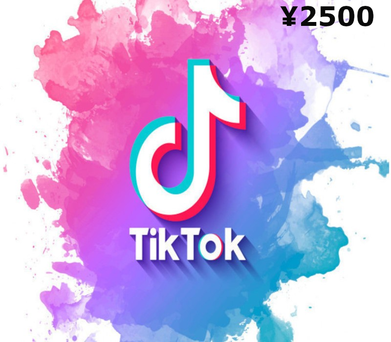 TikTok JPY 2500 Подарочная карта JP