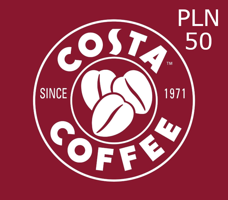 Costa Coffee PLN 50 Подарочная карта PL