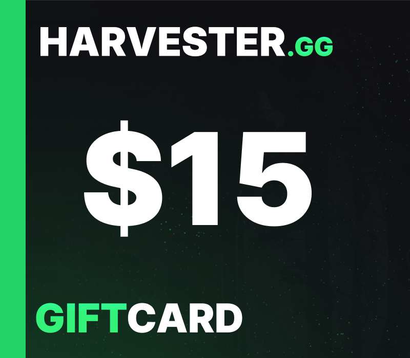 Harvester.GG $15 Подарочная карта