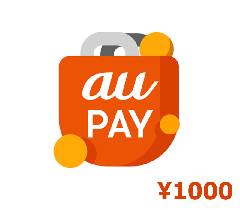 AU Pay JPY 1000 Подарочная карта JP