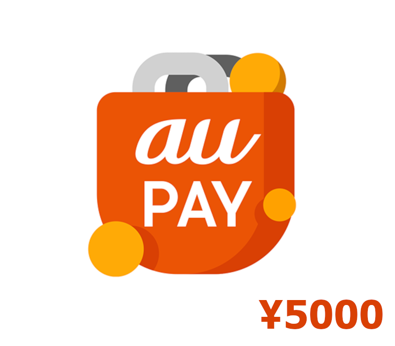 AU Pay JPY 5000 Подарочная карта JP