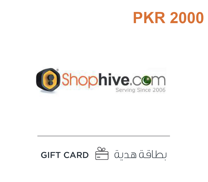 Shophive.com PKR 2000 Подарочная карта PK