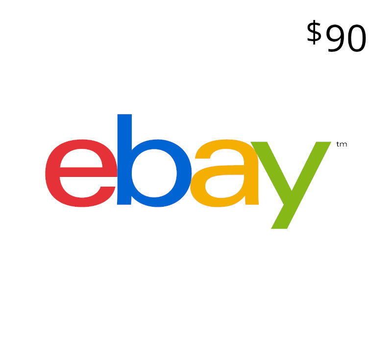 eBay USD 90 Подарочная карта US