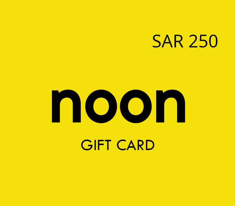 noon SAR 250 Подарочная карта SA