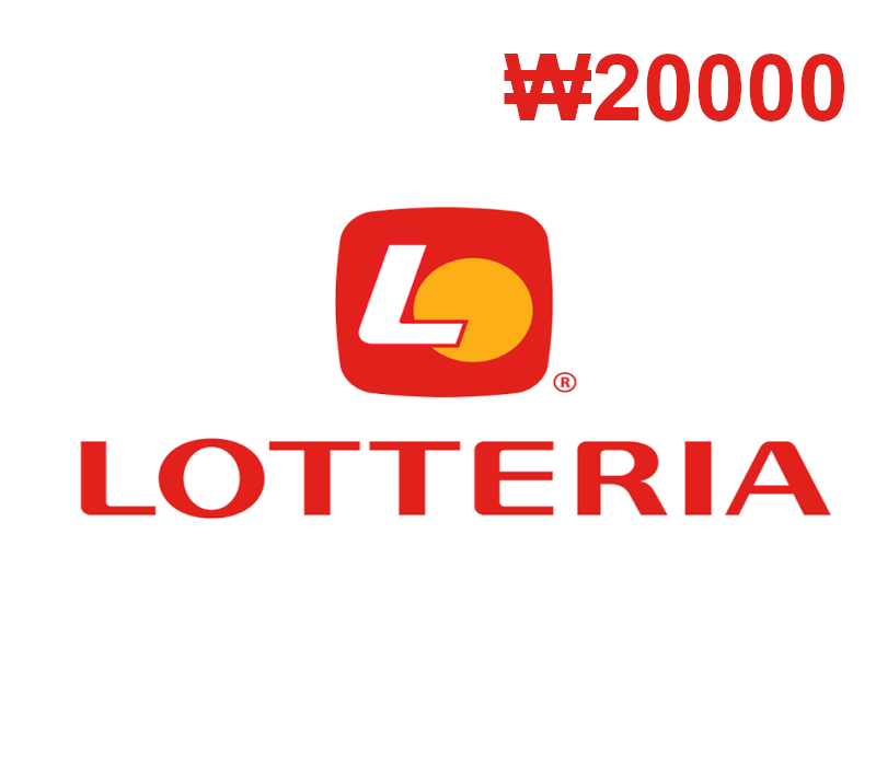 Lotteria ₩20000 Gift Card KR
