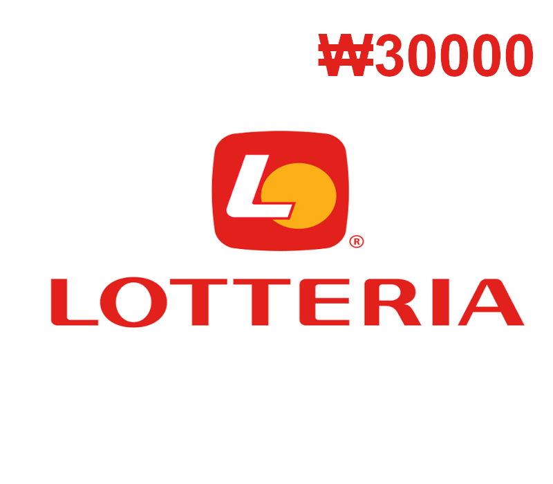 Lotteria ₩30000 Gift Card KR