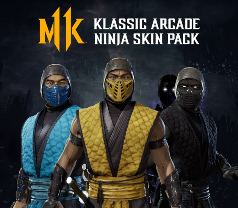 Mortal Kombat 11 - Klassic Arcade Ninja Skin Pack 1 DLC PC Steam Ключ
