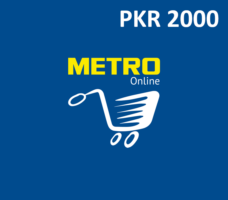 Metro Online PKR 2000 Подарочная карта PK