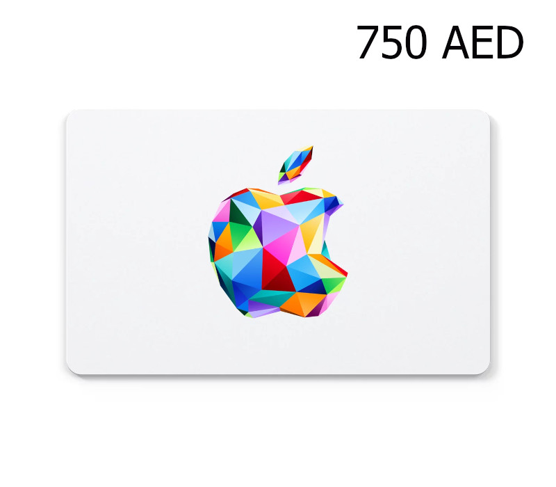 Apple 750 AED Подарочная карта AE