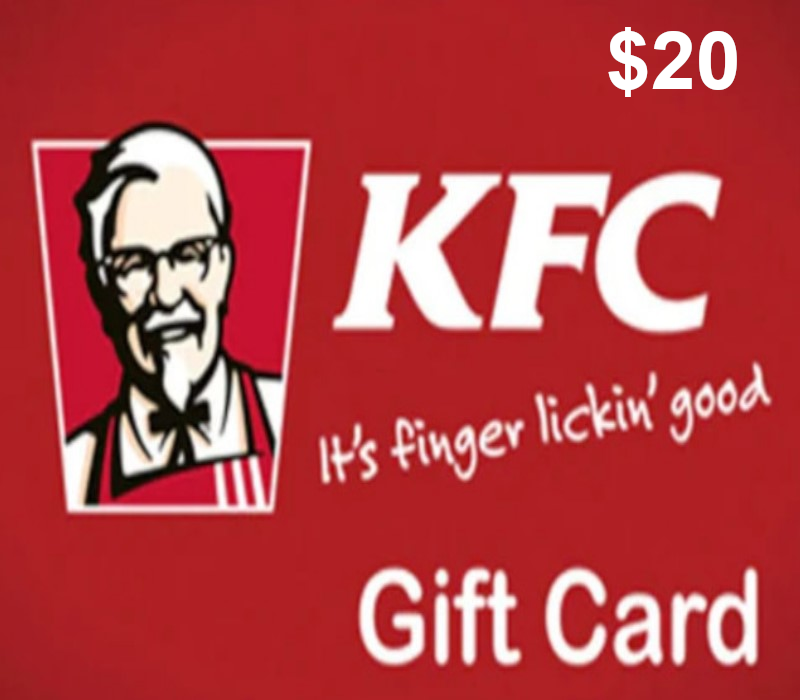 KFC $20 Подарочная карта US