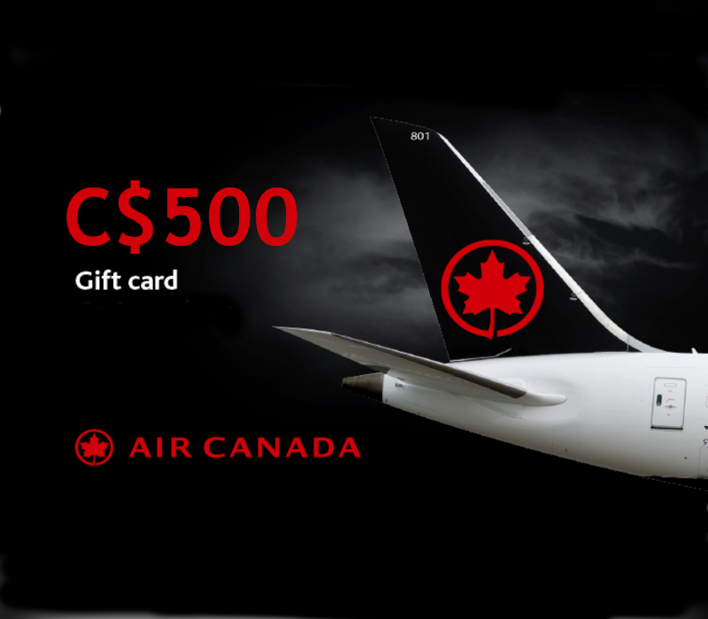 Air Canada C$ 500 Подарочная карта CA