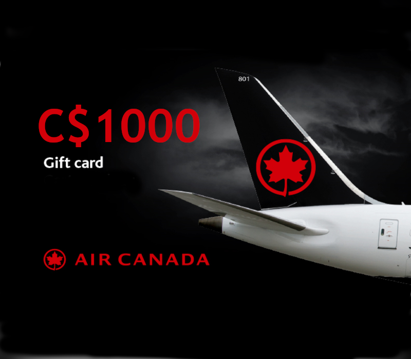 Air Canada C$ 1000 Подарочная карта CA