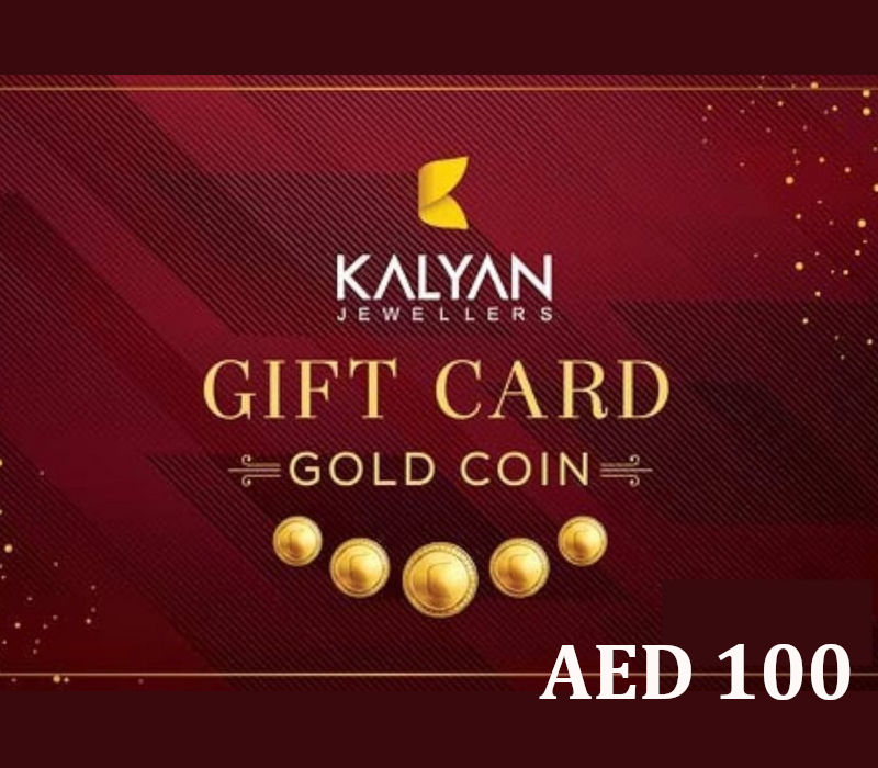 Kalyan Jewellers Gold Coin AED 100 Подарочная карта AE