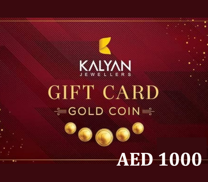 Kalyan Jewellers Gold Coin AED 1000 Подарочная карта AE