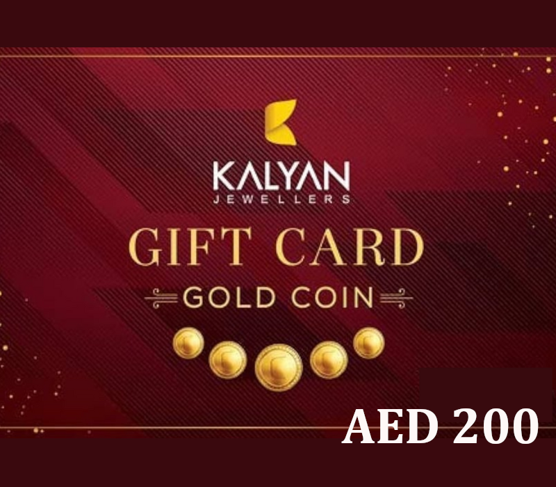Kalyan Jewellers Gold Coin AED 200 Подарочная карта AE