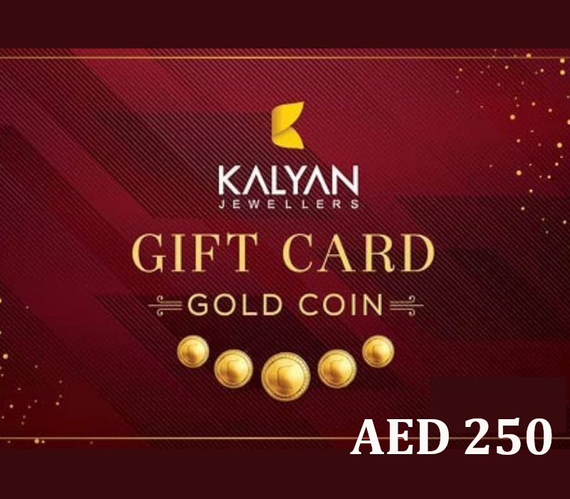 Kalyan Jewellers Gold Coin AED 250 Подарочная карта AE