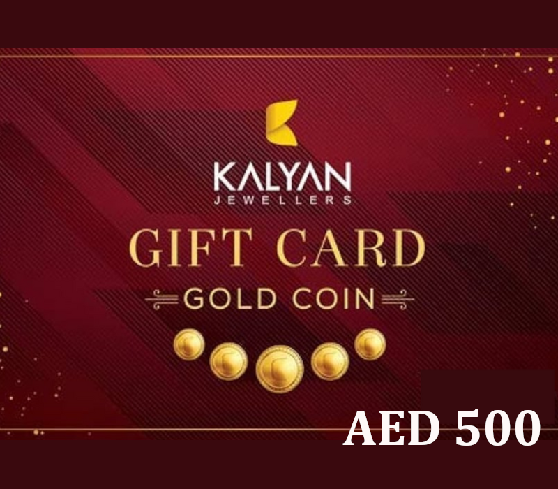 Kalyan Jewellers Gold Coin AED 500 Подарочная карта AE