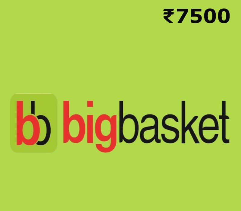 BigBasket INR 7500 Подарочная карта IN