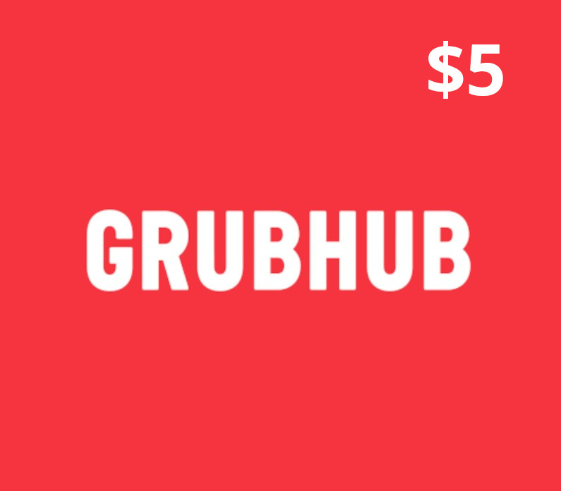Grubhub USD 5 Подарочная карта US