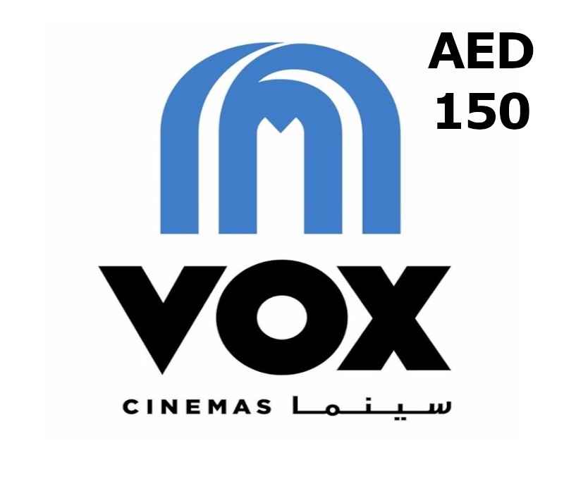 Vox Cinema AED 150 Подарочная карта AE
