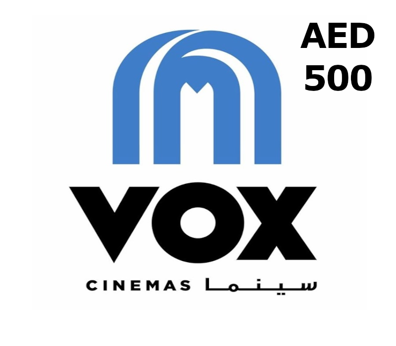 Vox Cinema AED 500 Подарочная карта AE
