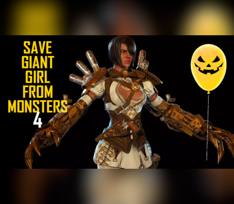 Save Giant Girl from monsters 4 PC Steam Ключ