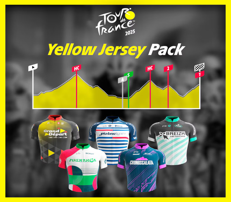 Tour de France 2025 - Yellow Jersey Pack DLC EU PC Steam Ключ