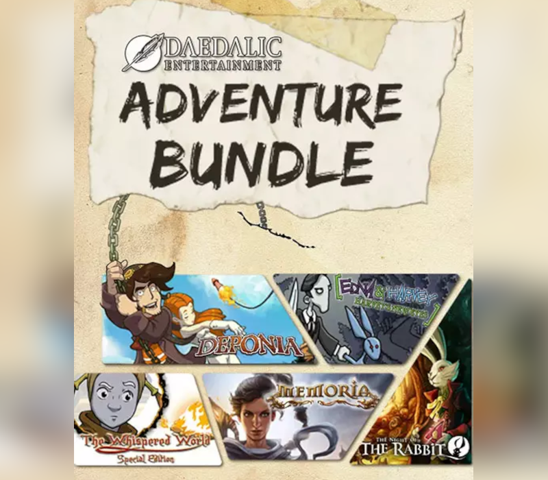 Daedalic Adventure Набор EU Steam Ключ