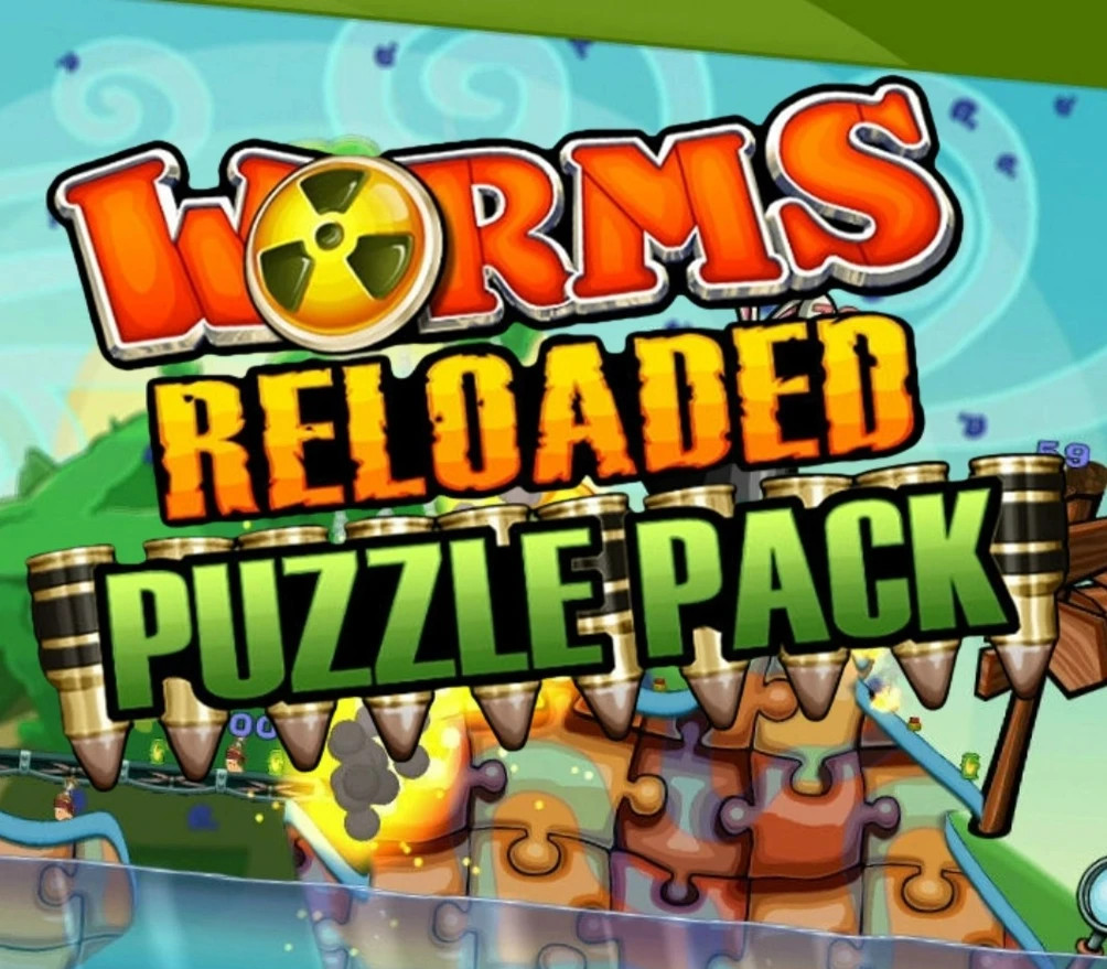 Worms Reloaded - Puzzle Pack DLC EU PC Steam Ключ