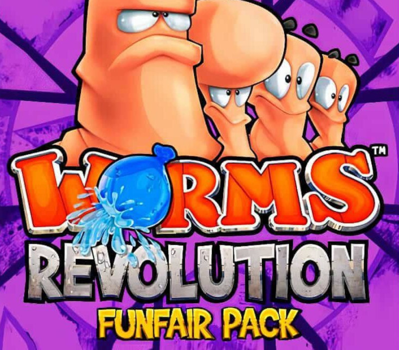 Worms Revolution - Funfair DLC PC Steam Ключ