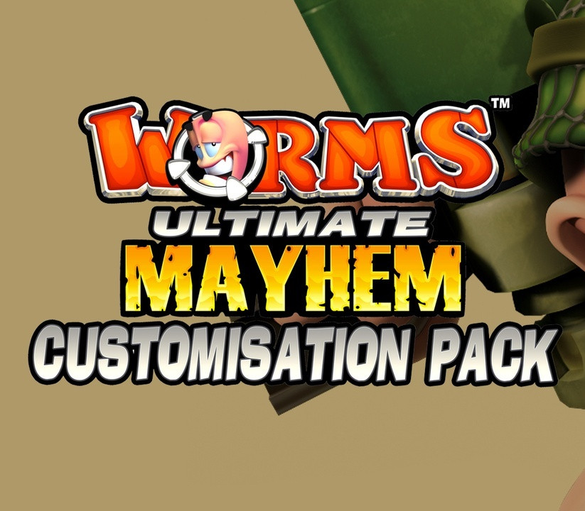 Worms Ultimate Mayhem - Customization Pack DLC PC Steam Ключ
