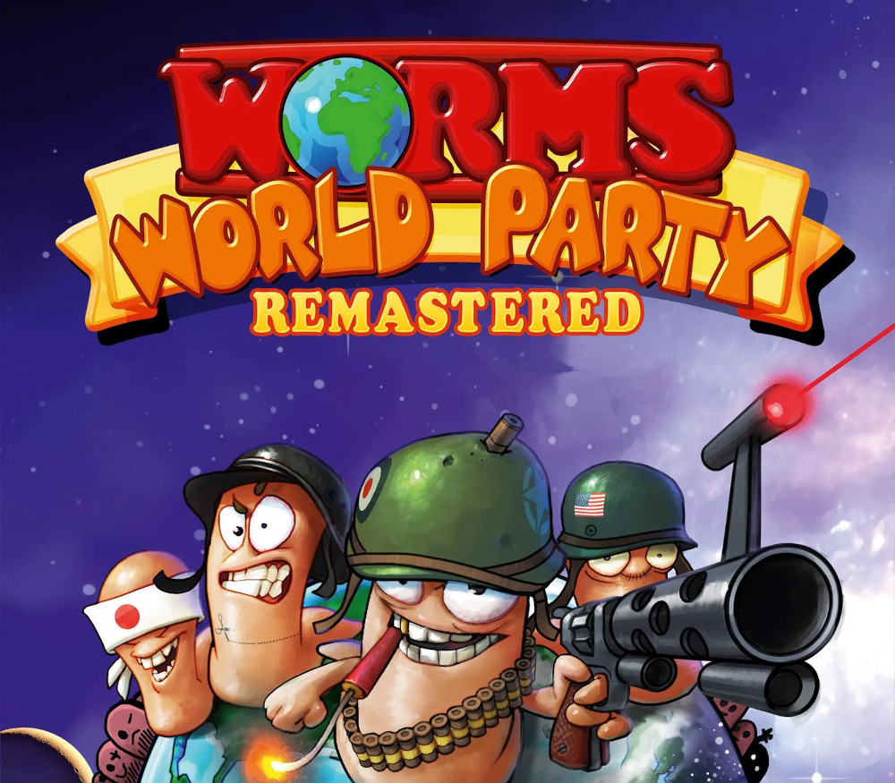 Worms World Party Ремастер PC Steam Ключ