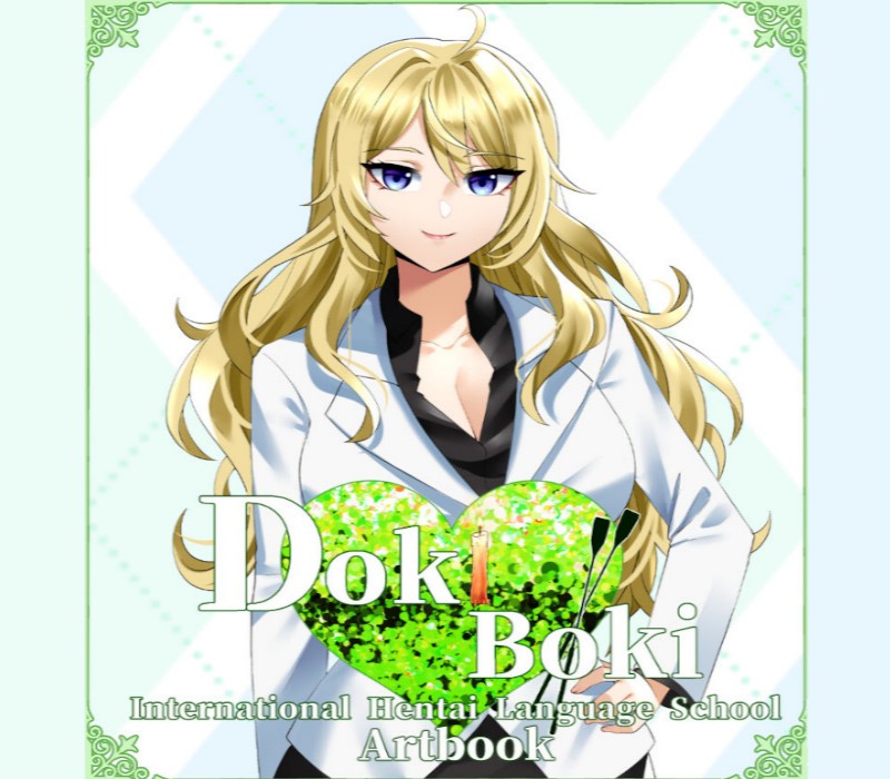 Doki Boki International Hentai Language School - Artbook DLC PC Steam Ключ