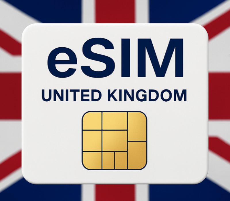 eSIMs 5 GB Data Mobile UK (valid for 30 Days)