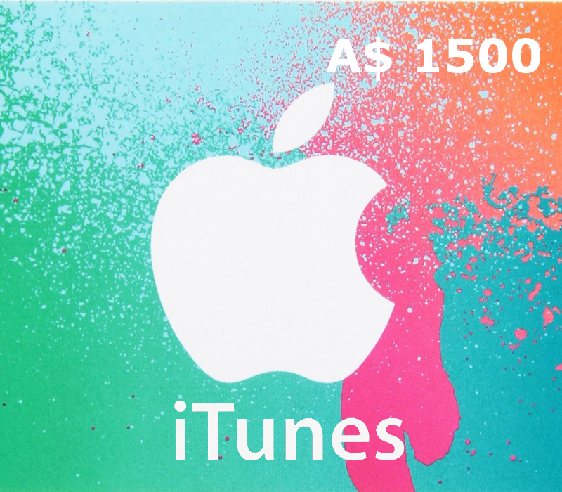iTunes A$ 1500 AU Карта