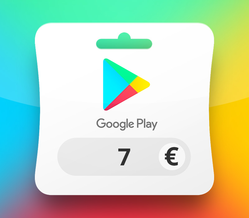 Google Play EUR 7 Подарочная карта DE