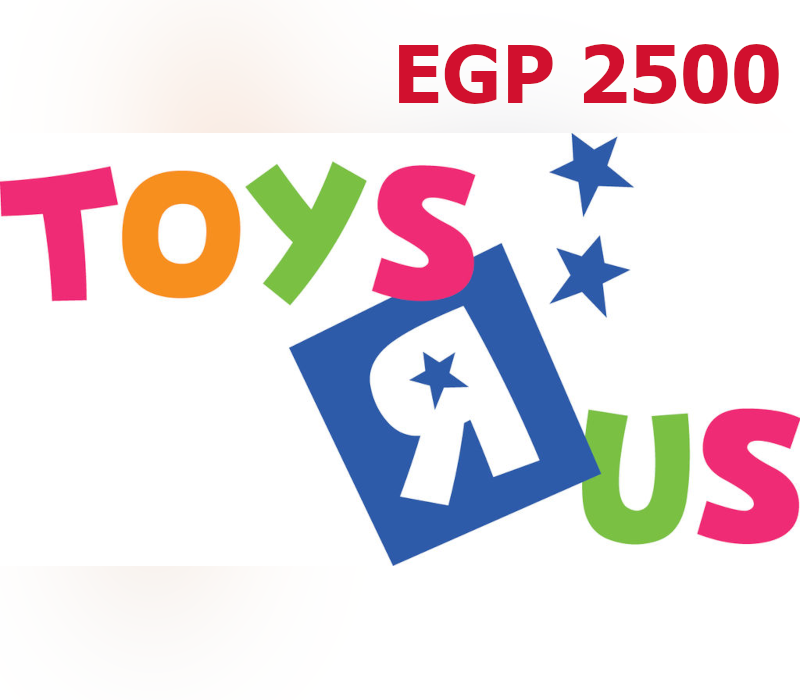 Toys R Us EGP 2500 Подарочная карта EG
