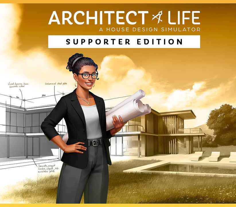 Architect Life: A House Design Simulator - Supporter издание RoW PC Steam Ключ