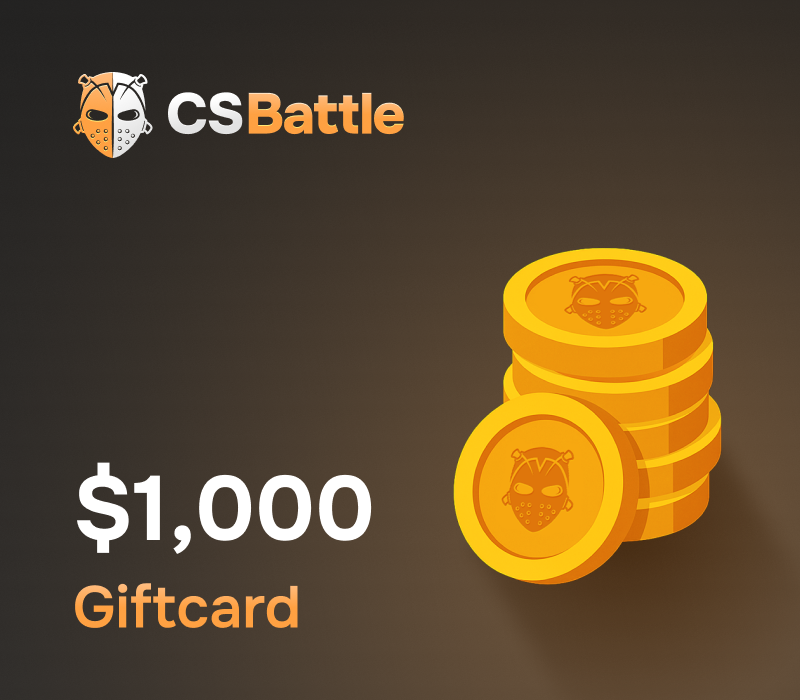 CSBattle $1000 Подарочная карта