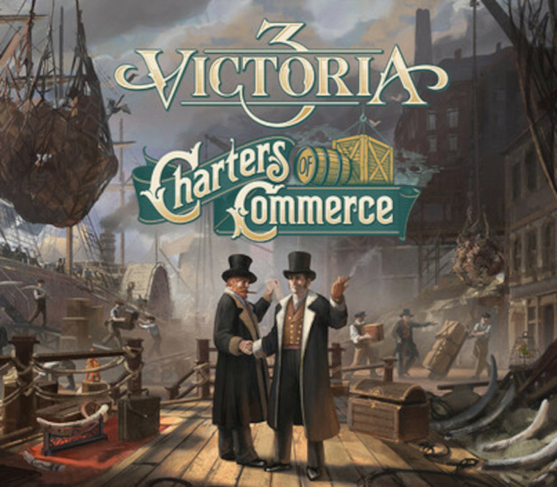 Victoria 3 - Charters of Commerce DLC NA PC Steam Ключ