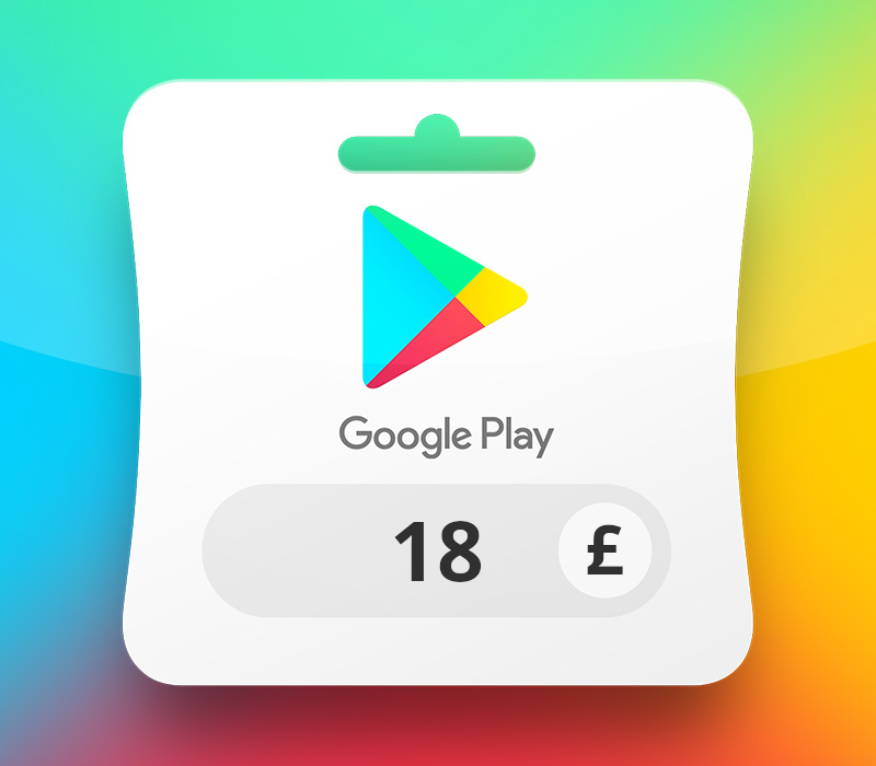 Google Play GBP 18 Подарочная карта UK