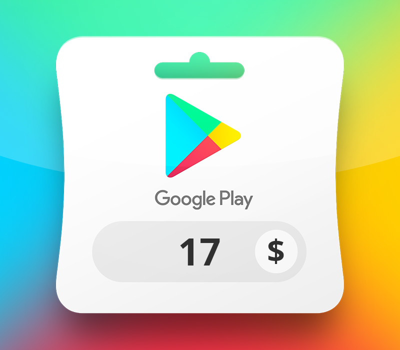 Google Play USD 17 Подарочная карта US