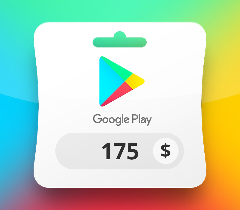 Google Play USD 175 Подарочная карта US