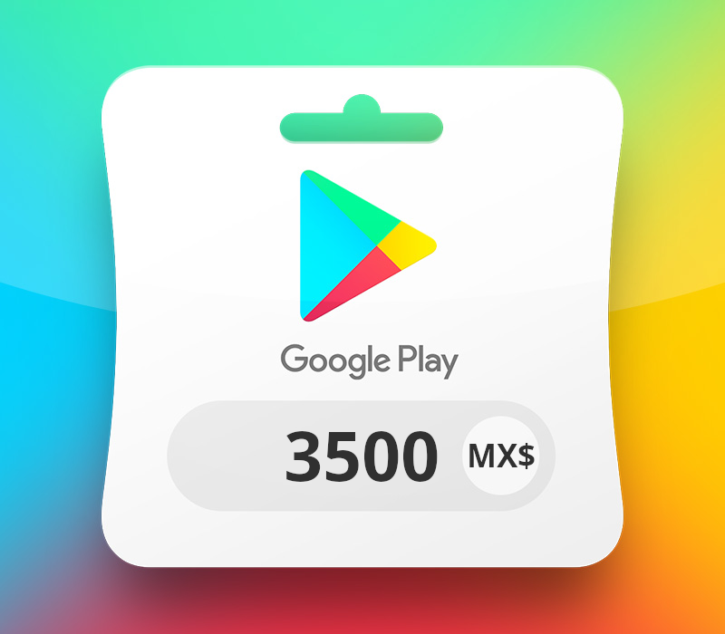 Google Play MXN 3500 Подарочная карта MX
