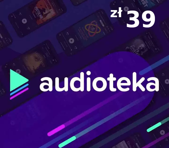 AUDIOTEKA PLN 39 Подарочная карта PL