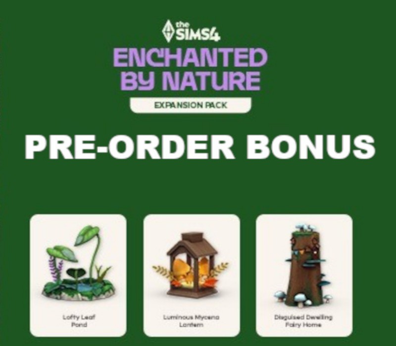 The Sims 4 - Enchanted by Nature - Pre-Order Bonus PC EA App Ключ