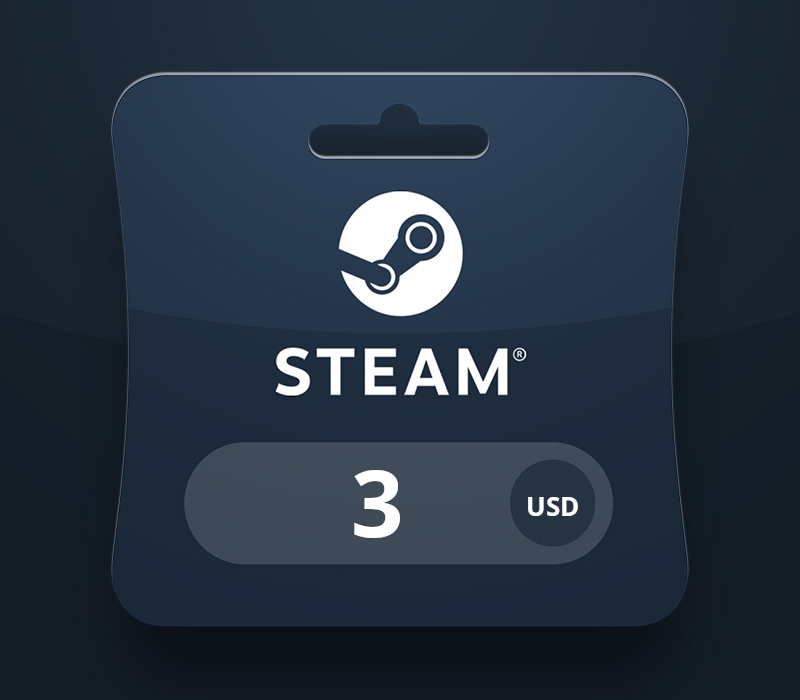 PC Steam Подарок Карта USD 3 TR Код активации
